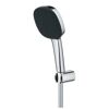 Wandhalterset 'Vitalio Comfort 110' chrom/schwarz 2 Strahlarten