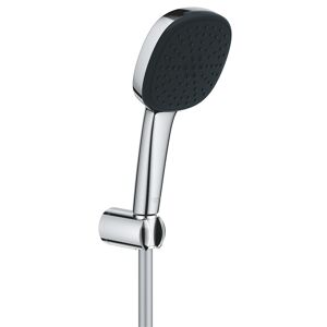 Wandhalterset 'Vitalio Comfort 110' chrom/schwarz 2 Strahlarten