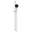 Brausestangenset 'Vitalio Comfort 110' chromfarben eckig 2 Strahlarten, 90 cm