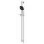 Brausestangenset 'Vitalio Comfort 110' chromfarben eckig 2 Strahlarten, 90 cm