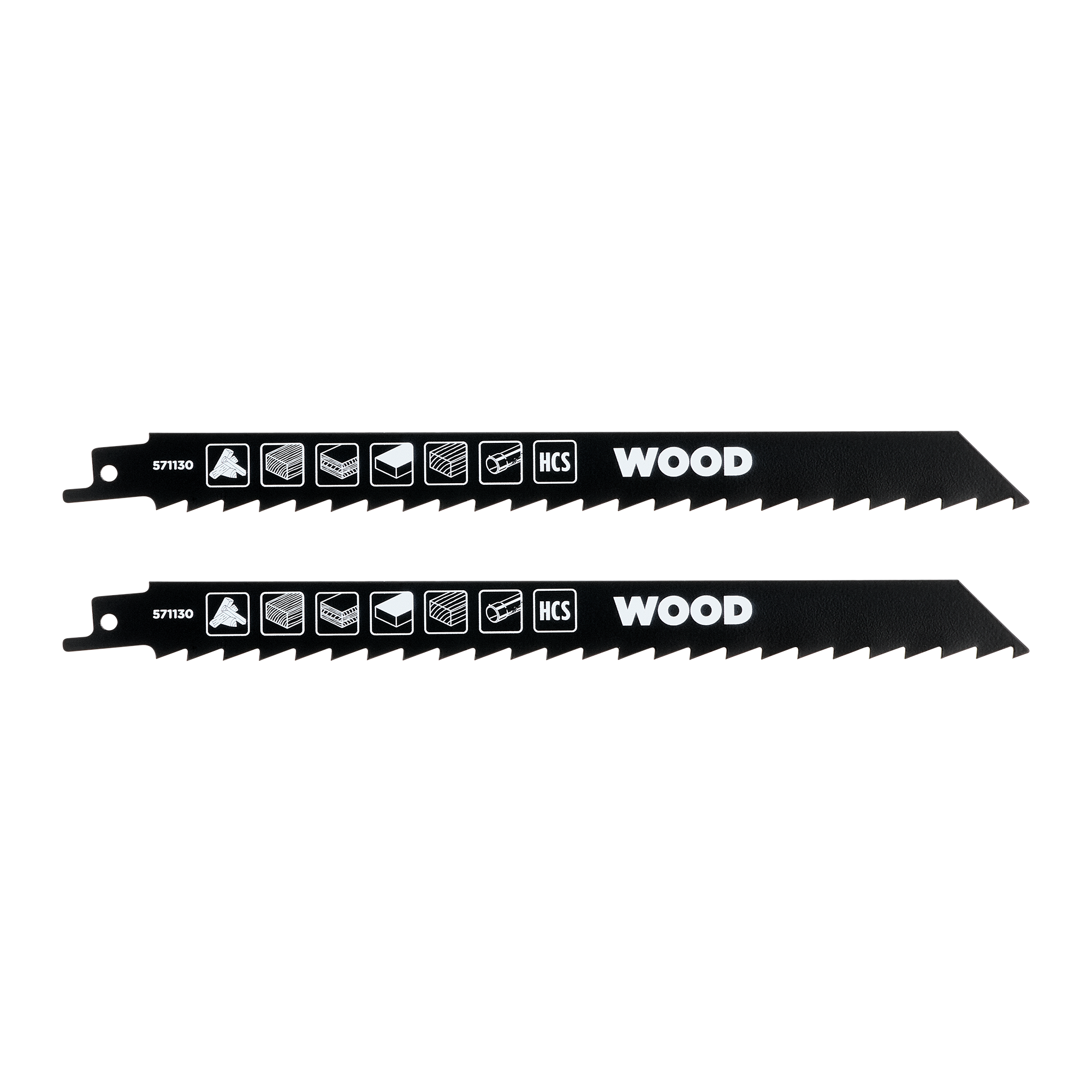 HCS-Säbelsägeblatt-Set 229 mm 2-teilig