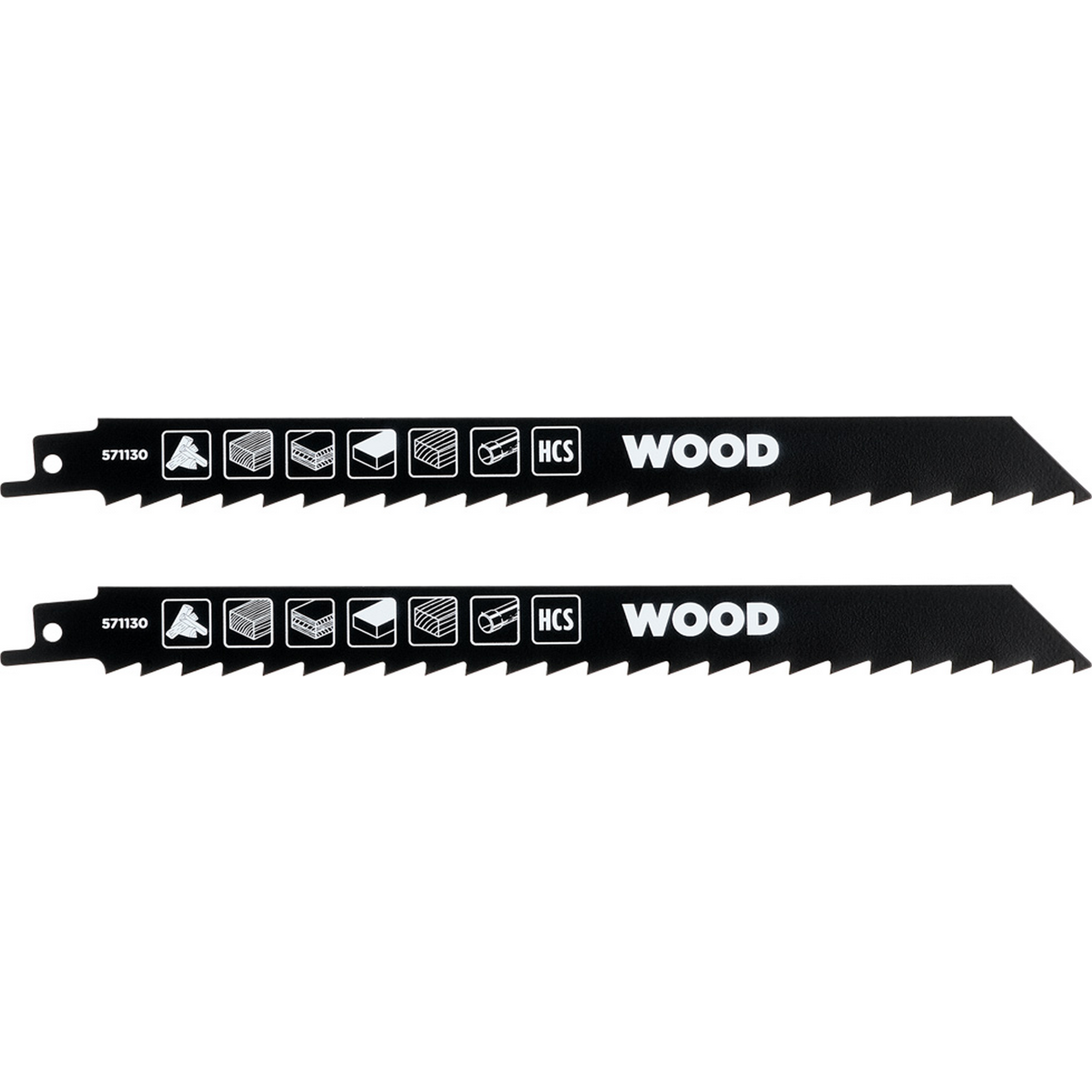 HCS-Säbelsägeblatt-Set 229 mm 2-teilig