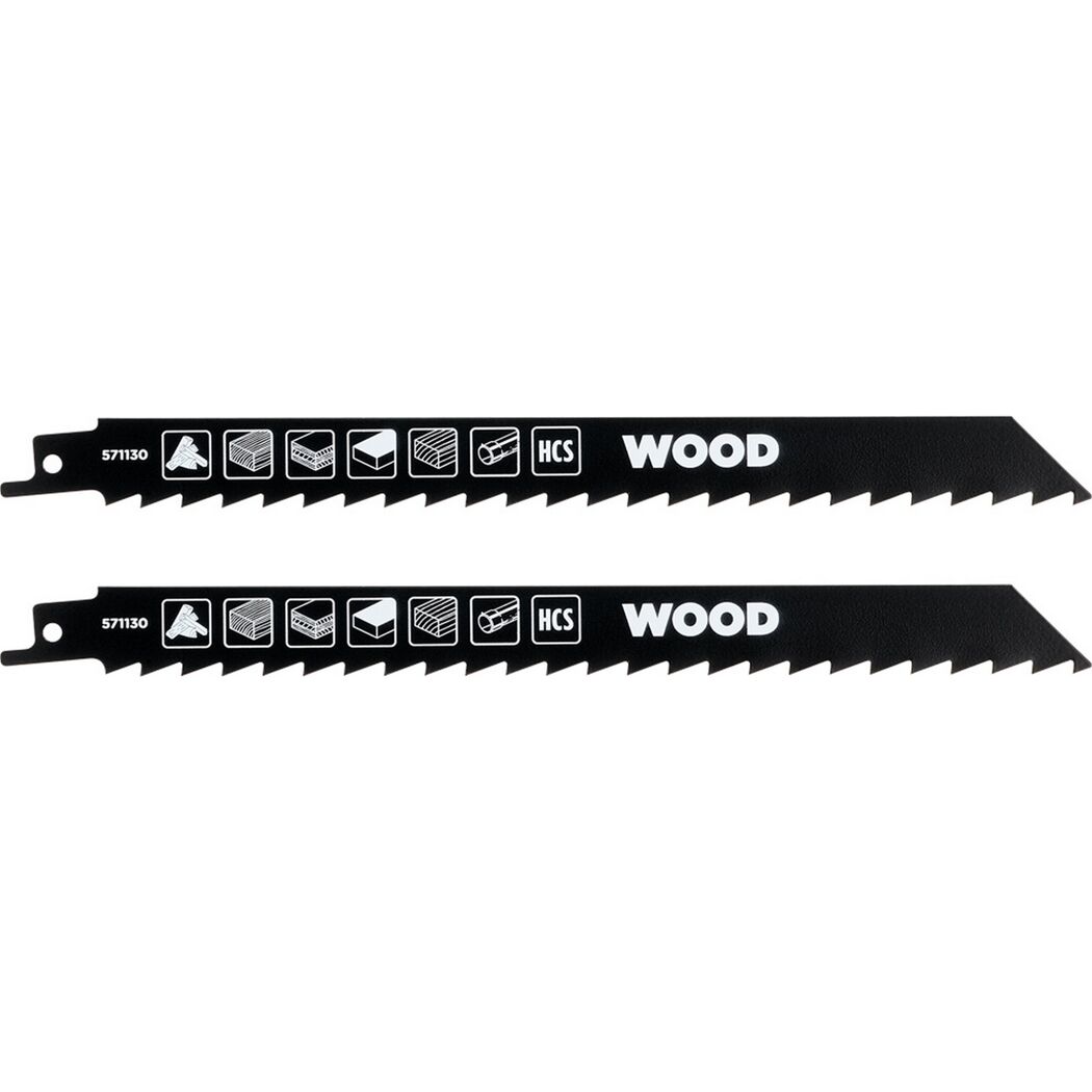 HCS-Säbelsägeblatt-Set 229 mm 2-teilig