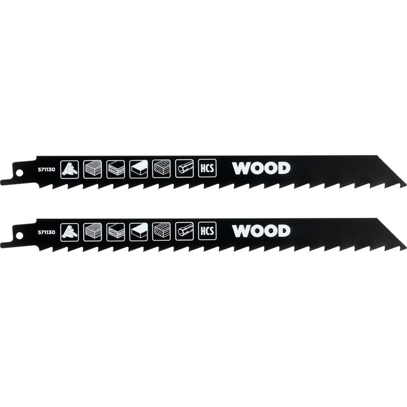 HCS-Säbelsägeblatt-Set 229 mm 2-teilig