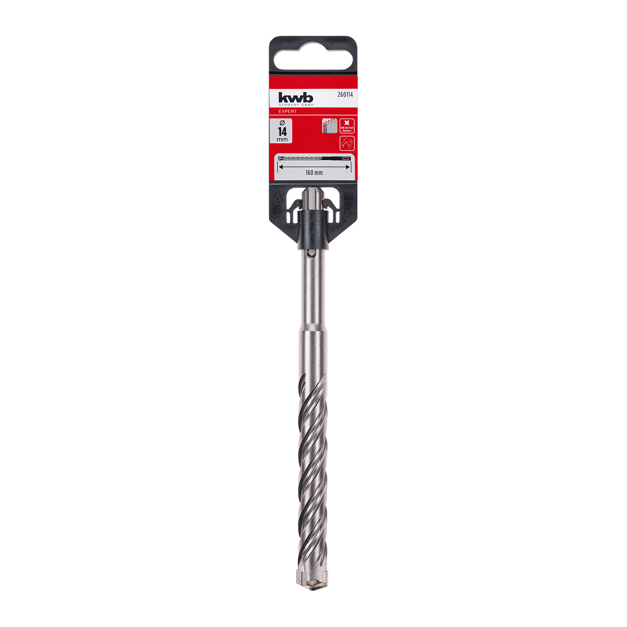 Hammerbohrer 'HB4X SDS Plus' Ø 14 x 160 mm