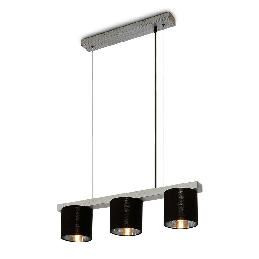 Pendelleuchte 'Luri' silber 25 W