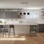 Pendelleuchte 'Luri' silber 25 W