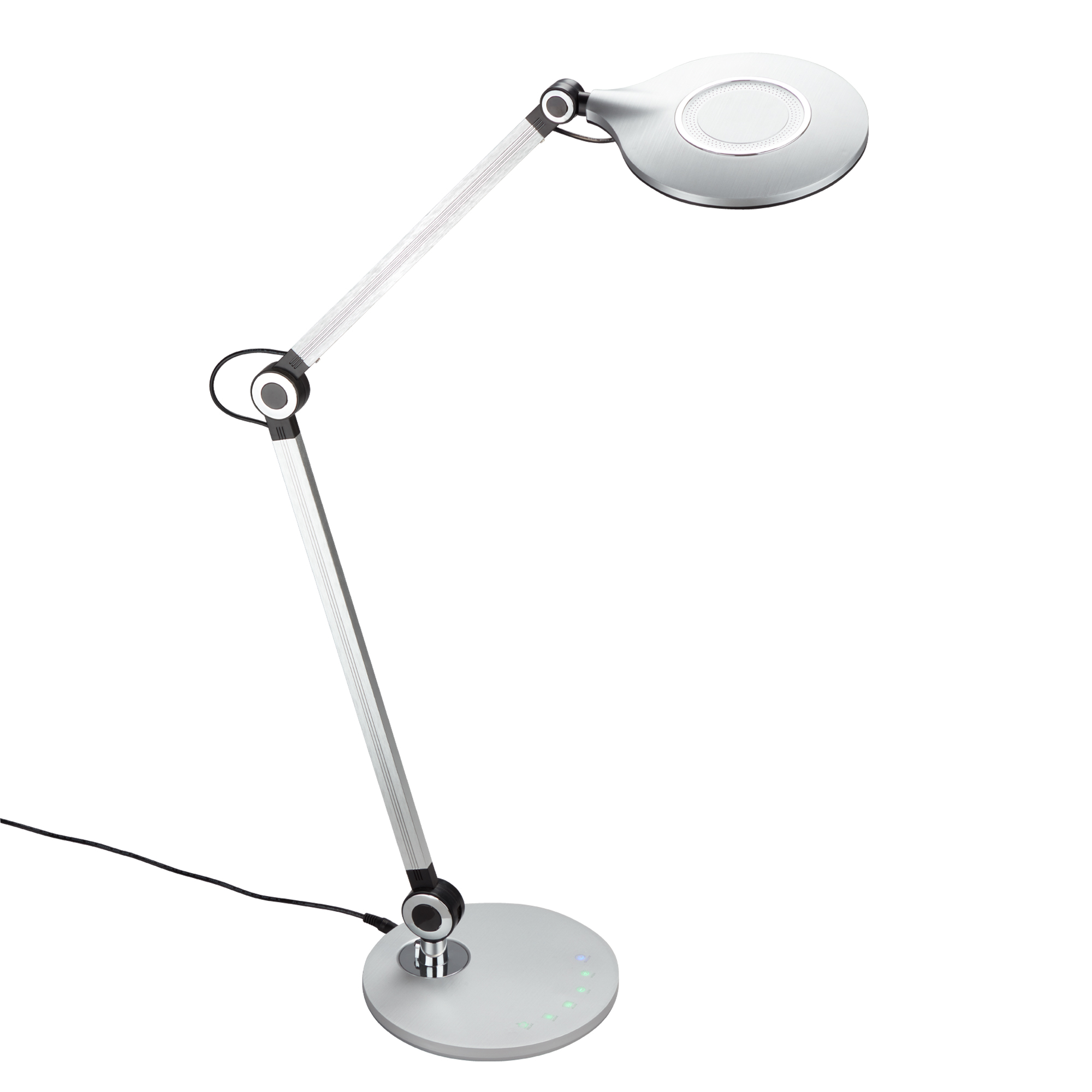 LED-Schreibtischleuchte 'Office' silber 7 W