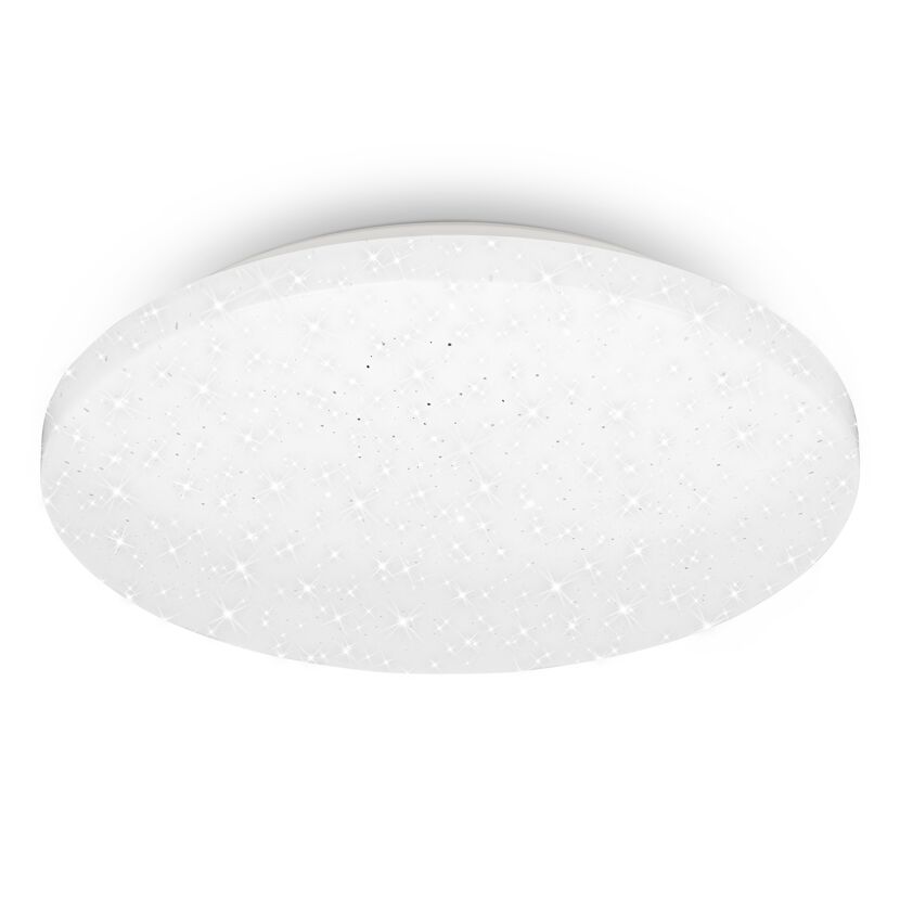 LED-Wand- und Deckenleuchte 'Case' weiß Ø 27,5 x 6 cm