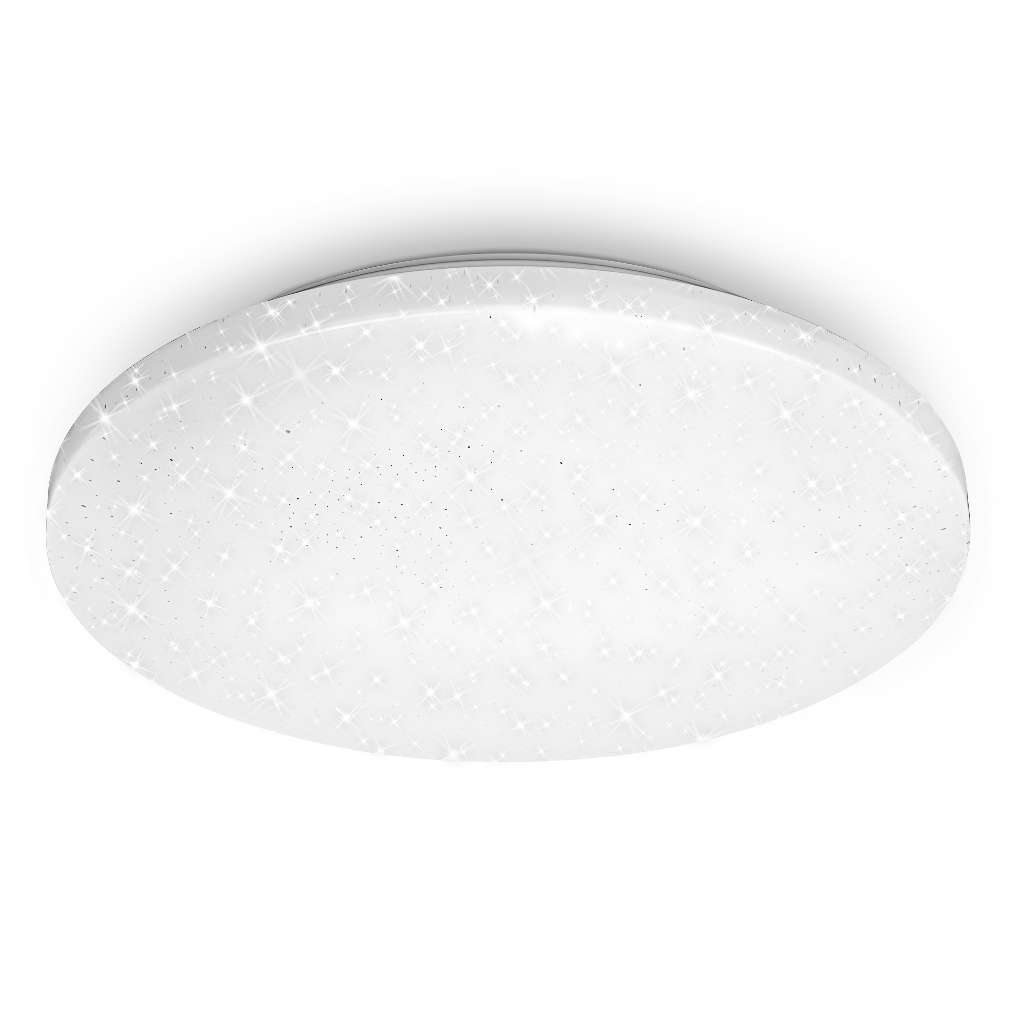 LED-Wand- und Deckenleuchte 'Case' weiß Ø 34 x 6 cm