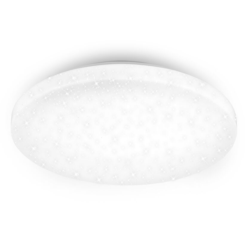 LED-Wand- und Deckenleuchte 'Case' weiß Ø 40 x 6,5 cm