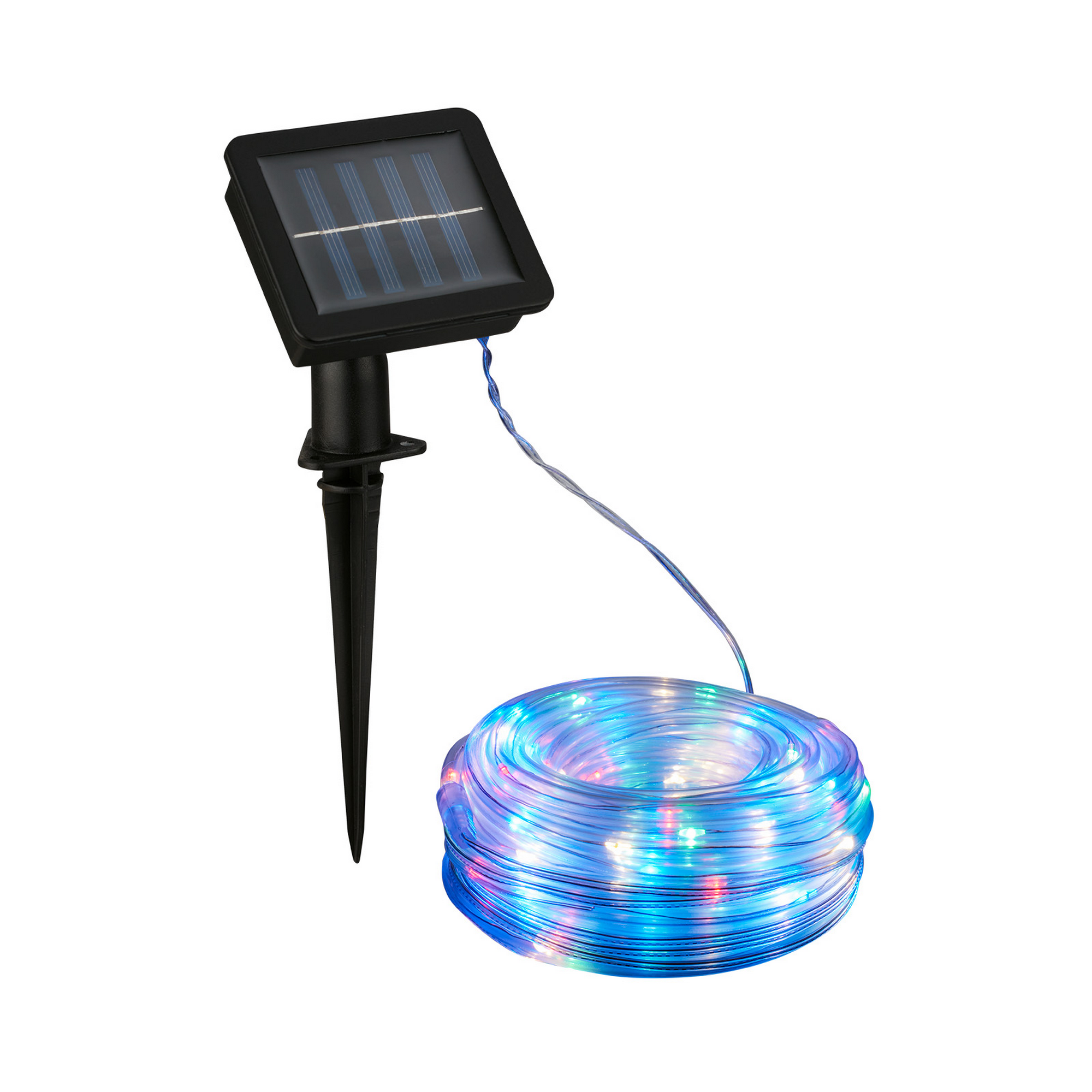 Solar-LED-Band 100 LED RGB
