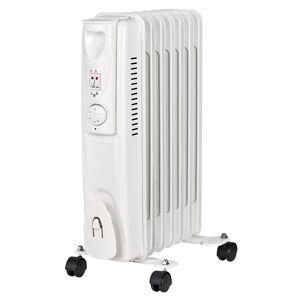 Ölradiator weiß 7 Rippen 1500 W
