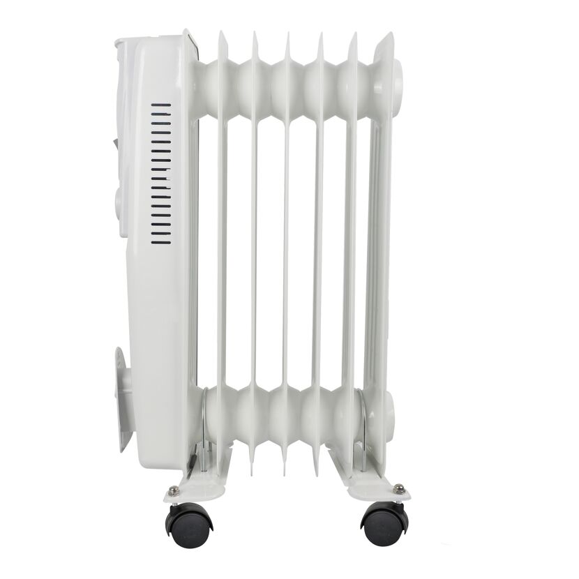 Ölradiator weiß 7 Rippen 1500 W