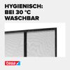 Magnetvorhang selbstschließend schwarz 120 x 240 cm