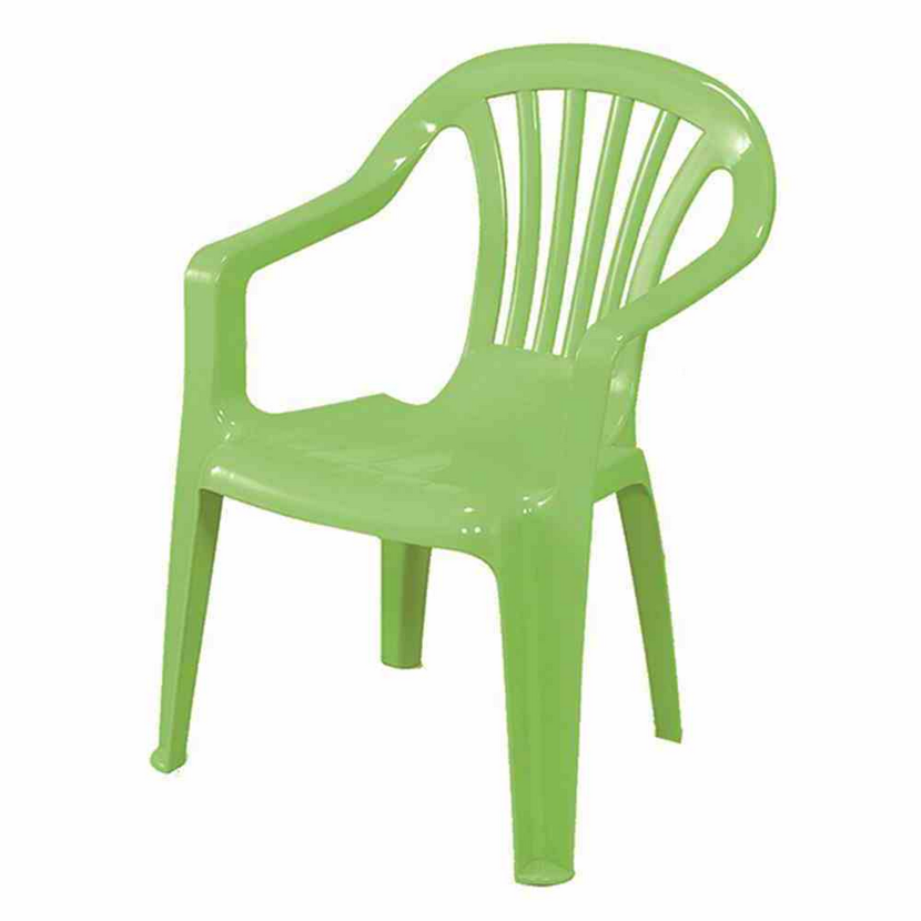 Kinder-Stapelsessel 'Sedia Baby' limegreen 38 x 38 x 52 cm