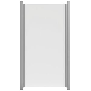 Fertigzaun 'Ambiente' hochkant satiniert 90 x 180 cm