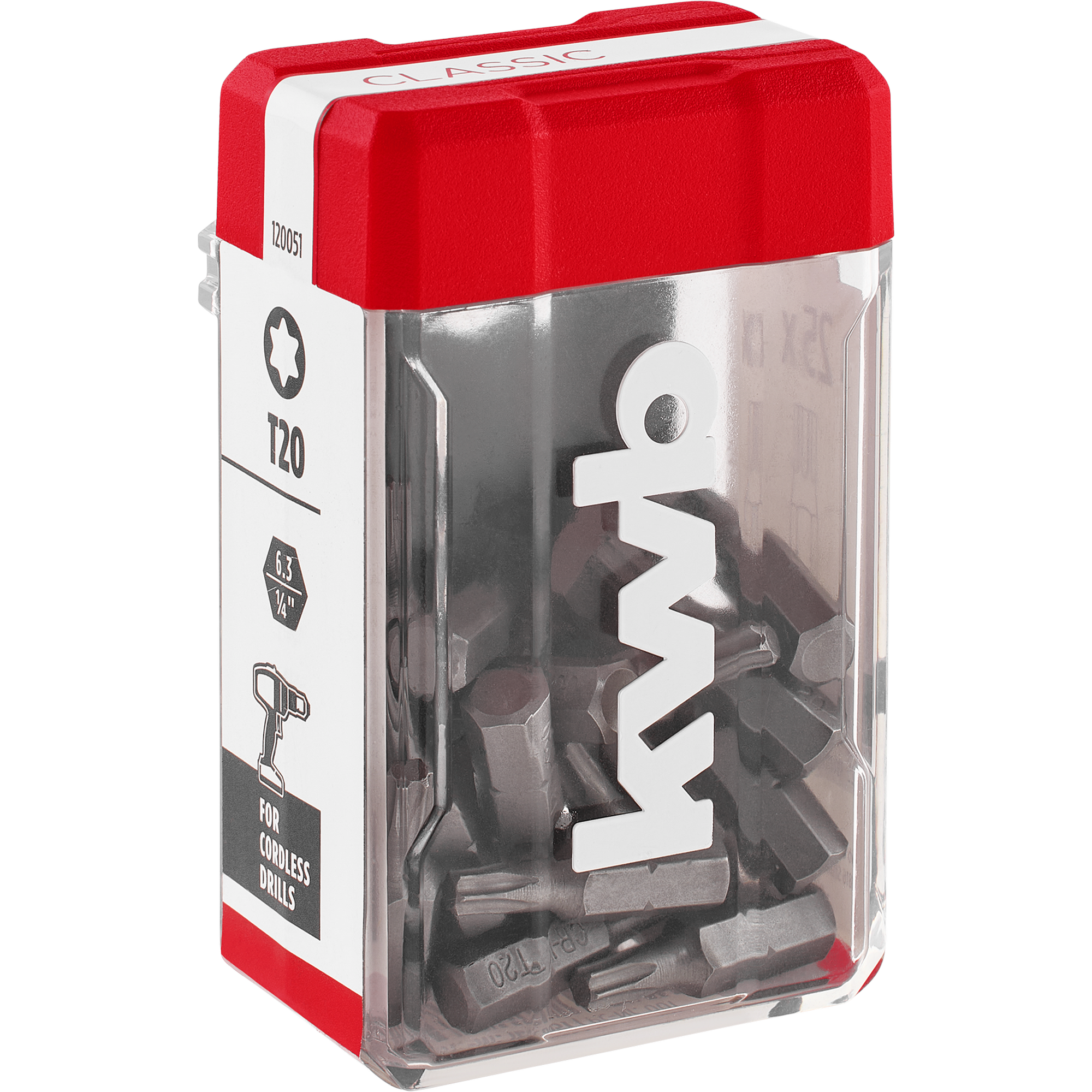 Bit-Set Mini-Box T20 25 mm 25-teilig