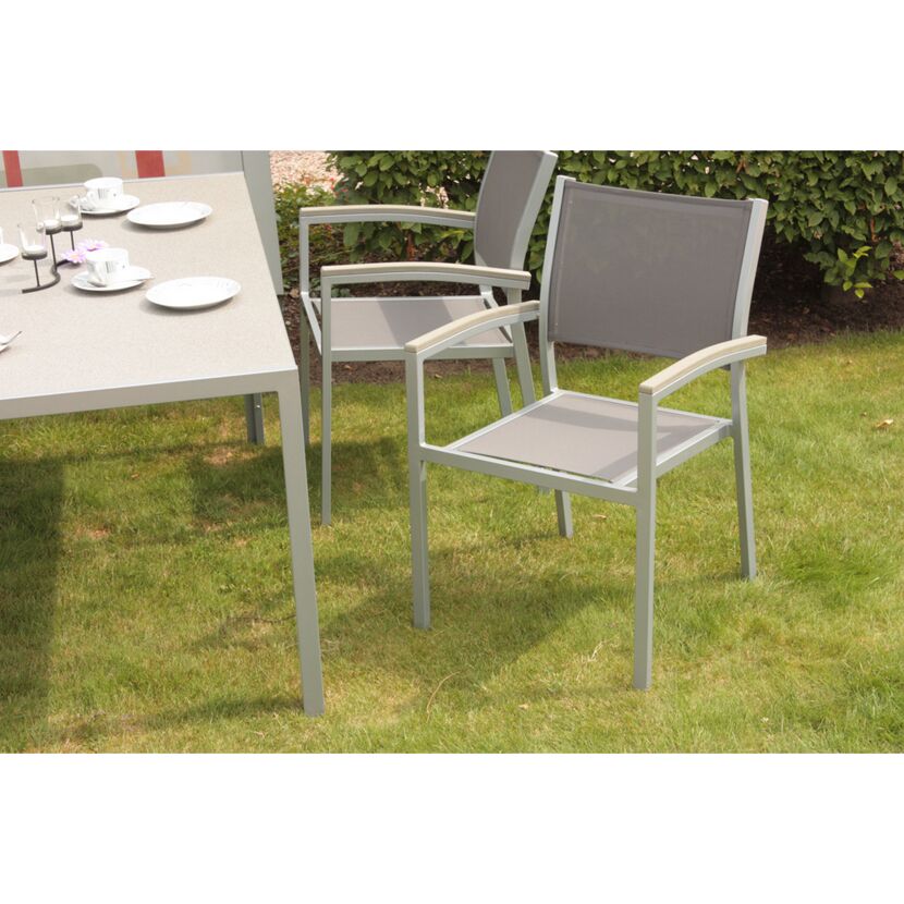 Gartenmöbelset 'Grace' für 6 Personen Aluminium