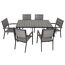 Gartenmöbelset 'Olivia' für 6 Personen Aluminium