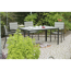Gartenmöbel-Set 'Olivia' hellgrau 7-teilig