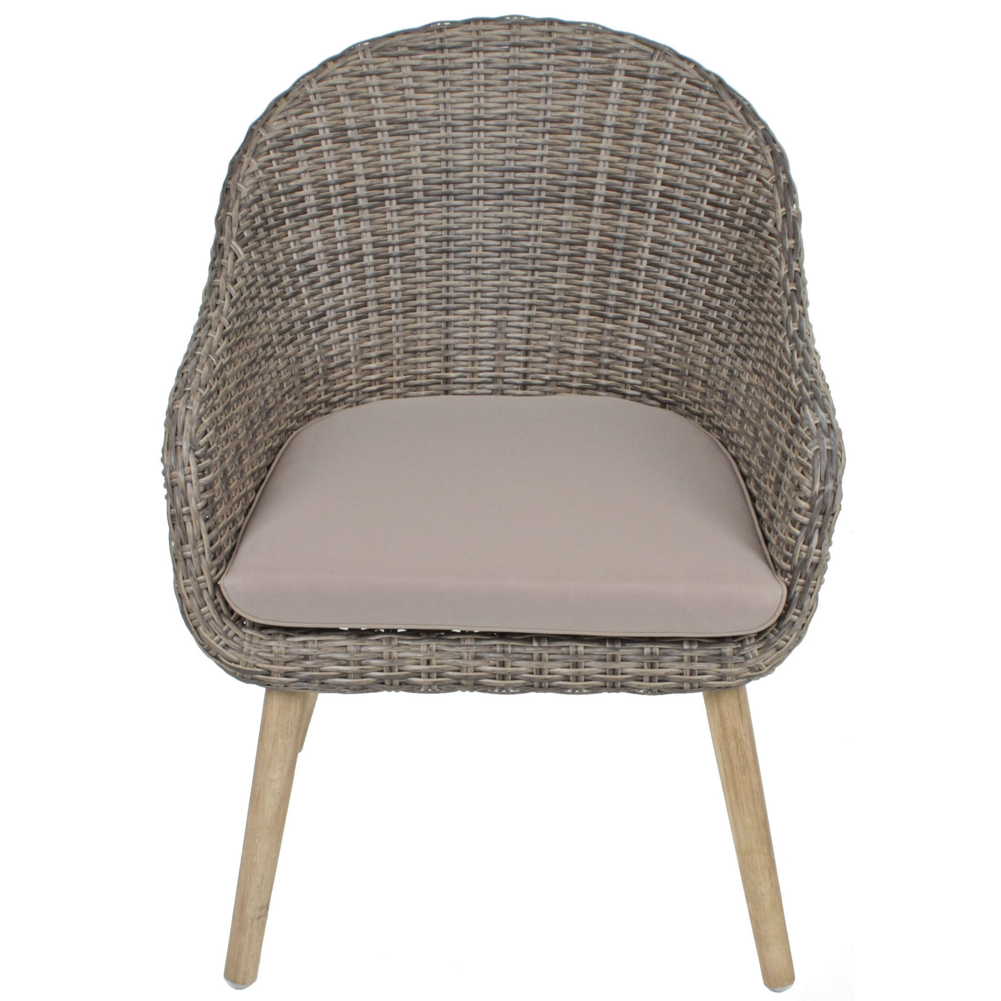 Gartenmöbelset 'Pueblo' für 4 Personen Akazienholz