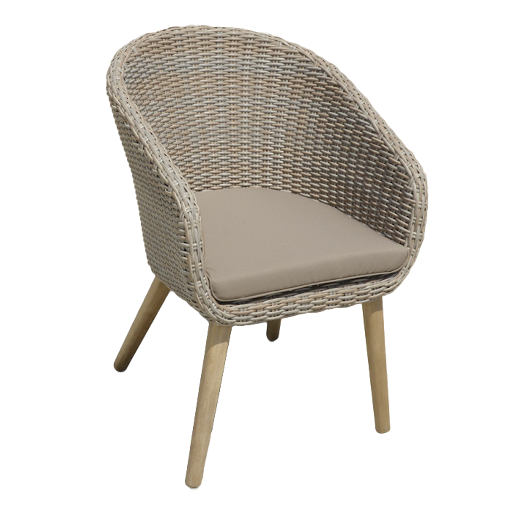 Gartenmöbelset 'Visalia' für 4 Personen Akazienholz