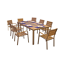 Gartenmöbel-Set 'Florence' beige 9-teilig