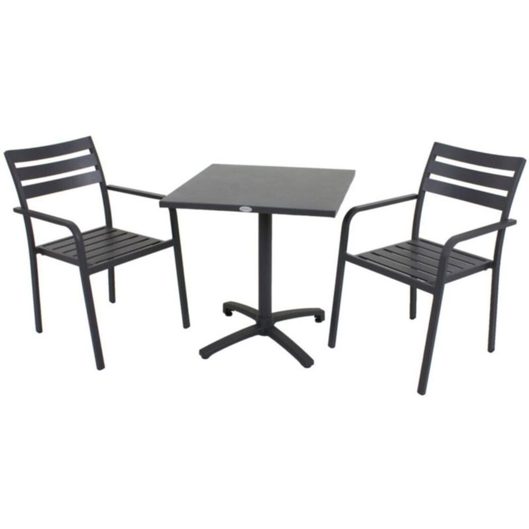 Gartenmöbelset 'Treviso' für 2 Personen Aluminium