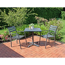 Gartenmöbel-Set 'Treviso' anthrazit 3-teilig