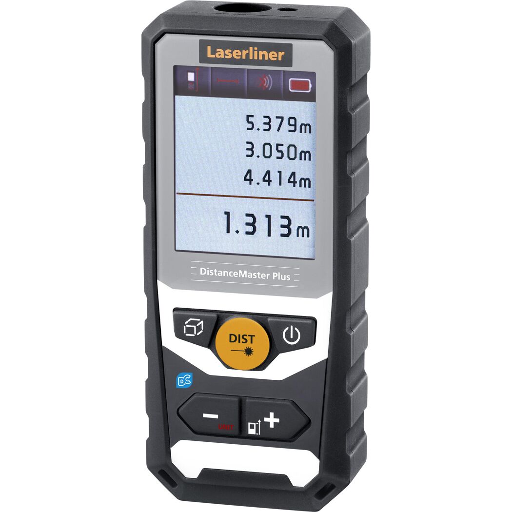 Laser-Entfernungsmesser 'DistanceMaster Plus 80' mit Tasche