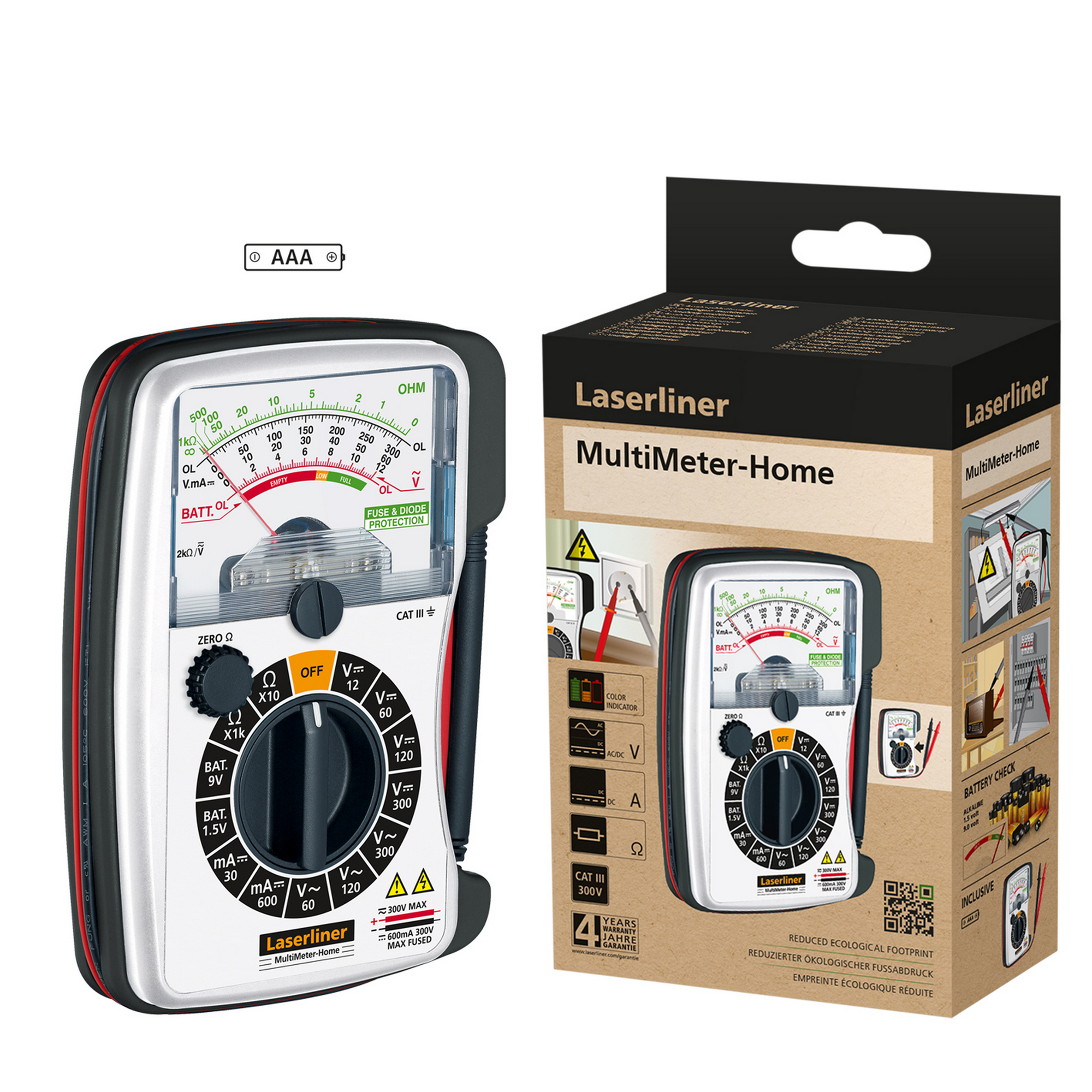 Analog-Multimeter 'MultiMeter-Home'