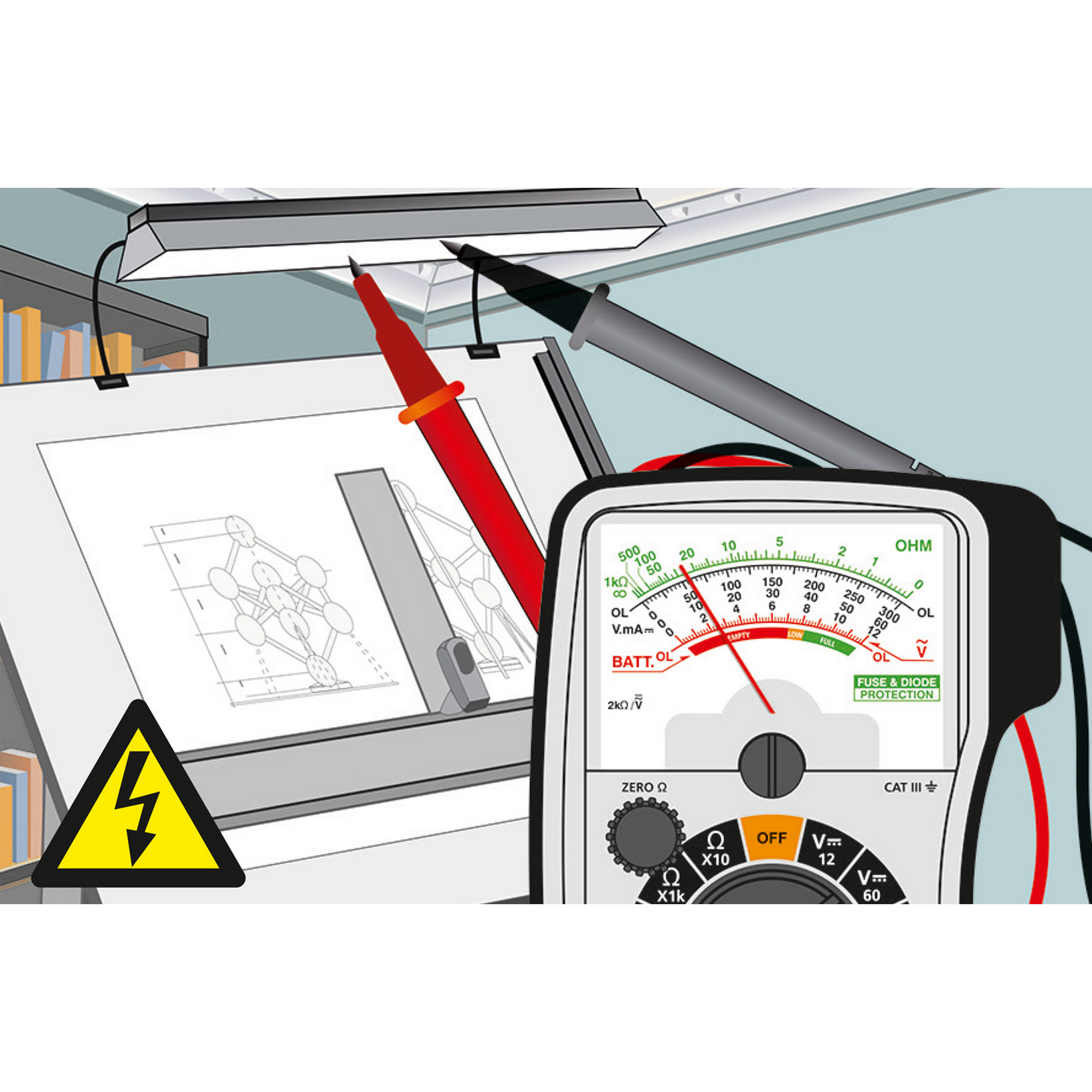 Analog-Multimeter 'MultiMeter-Home'