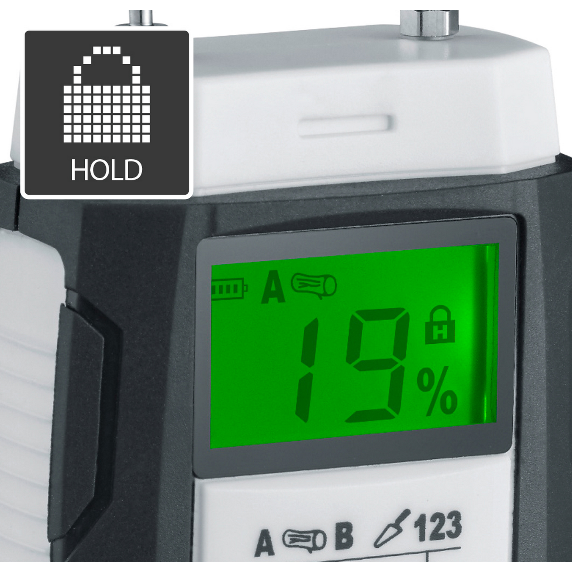 Feuchtigkeitsmesser 'DampFinder Home' für Holz