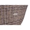 Gartenstuhlset 'Pueblo' Aluminium/Holz schwarz 2 Stück
