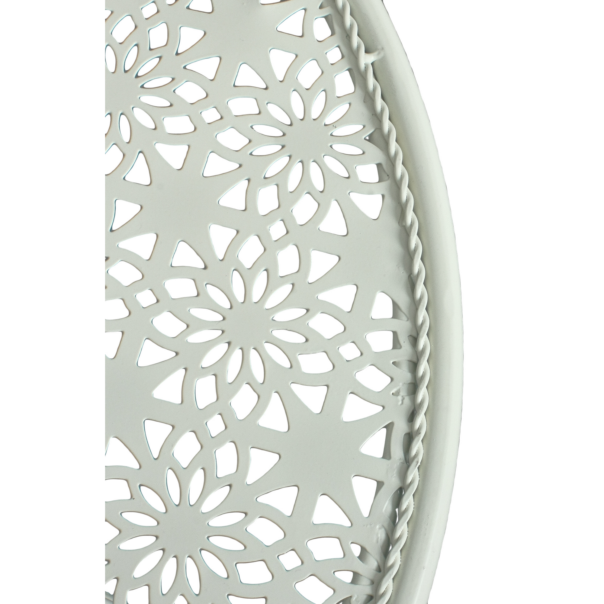 Gartenstuhlset 'Lascar' klappbar Aluminium weiß 2 Stück