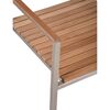 Gartenmöbelset 'Denver' für 4 Personen Edelstahl