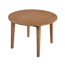 Runder Holztisch