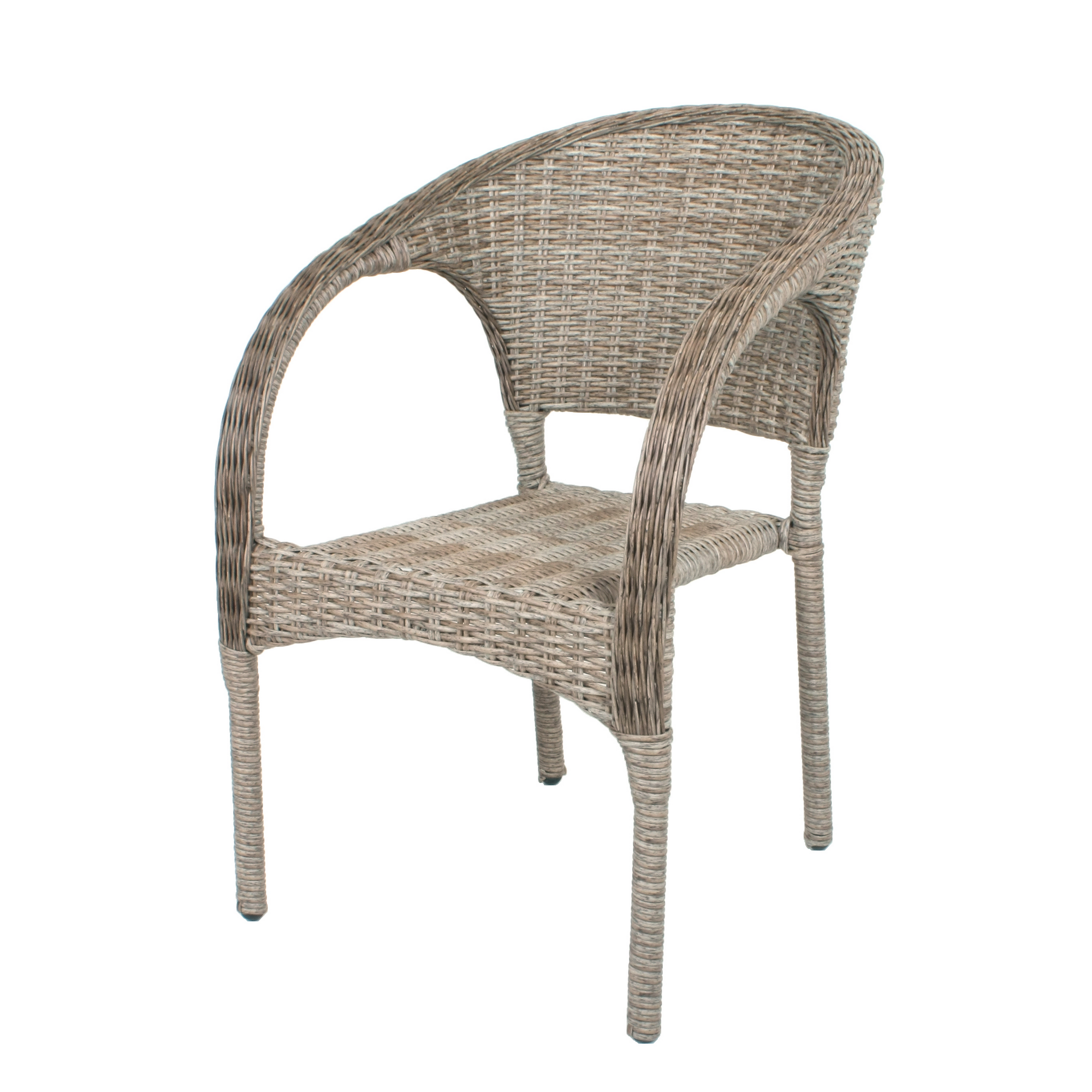 Gartenmöbelset 'Dijon/Bastia' für 6 Personen Kunststoff/Polyethylen