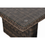 Gartenmöbel-Set 'Bordeaux' braun 7-teilig