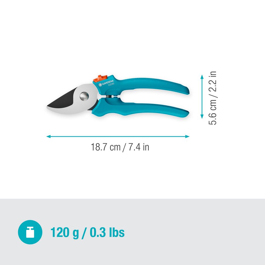 Gartenschere 'EasyCut' Bypass 18,7 cm