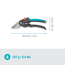 Gartenschere 'PremiumCut 18,4 cm Bypass