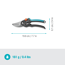Gartenschere 'PremiumCut Flex' 19,6 cm Bypass