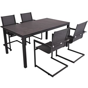 Gartenmöbelset 'Sophia' für 4 Personen Aluminium