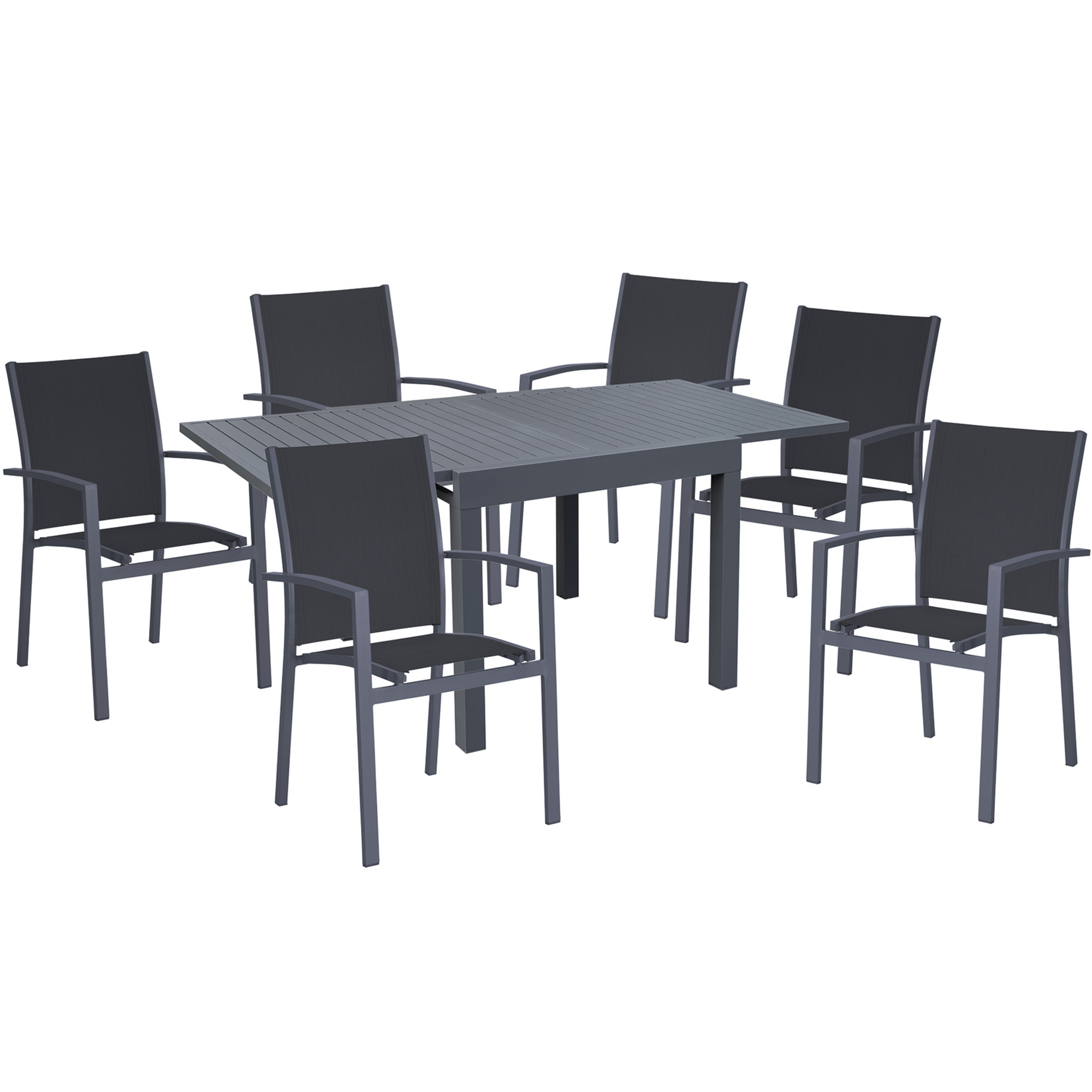 Gartenmöbelset 'Elena' für 6 Personen Aluminium