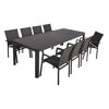 Gartenmöbelset 'Amira' für 8 Personen Aluminium