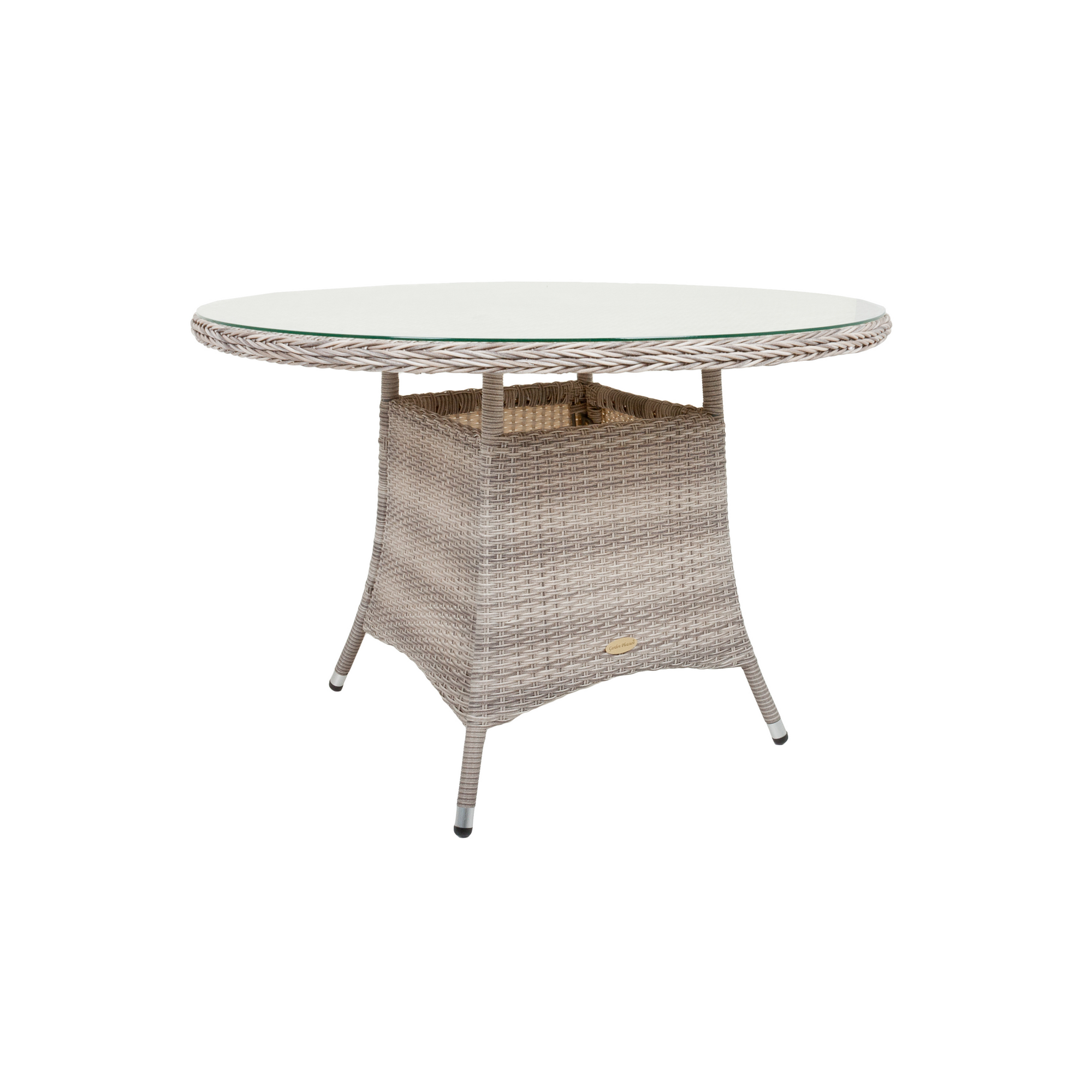 Gartenmöbelset 'Dijon' für 2 Personen Kunststoff/Polyethylen