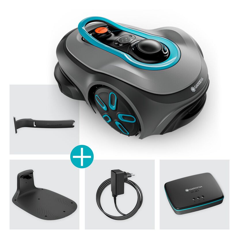 Mähroboter mit Zubehör