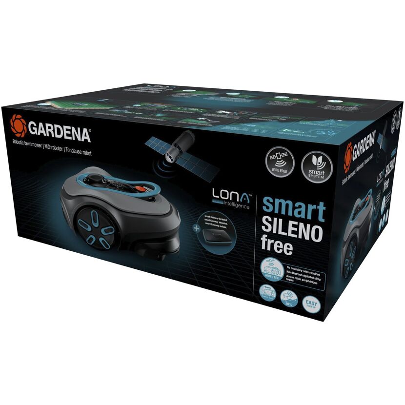 Gardena Mähroboter smart SILENO free in Verpackung