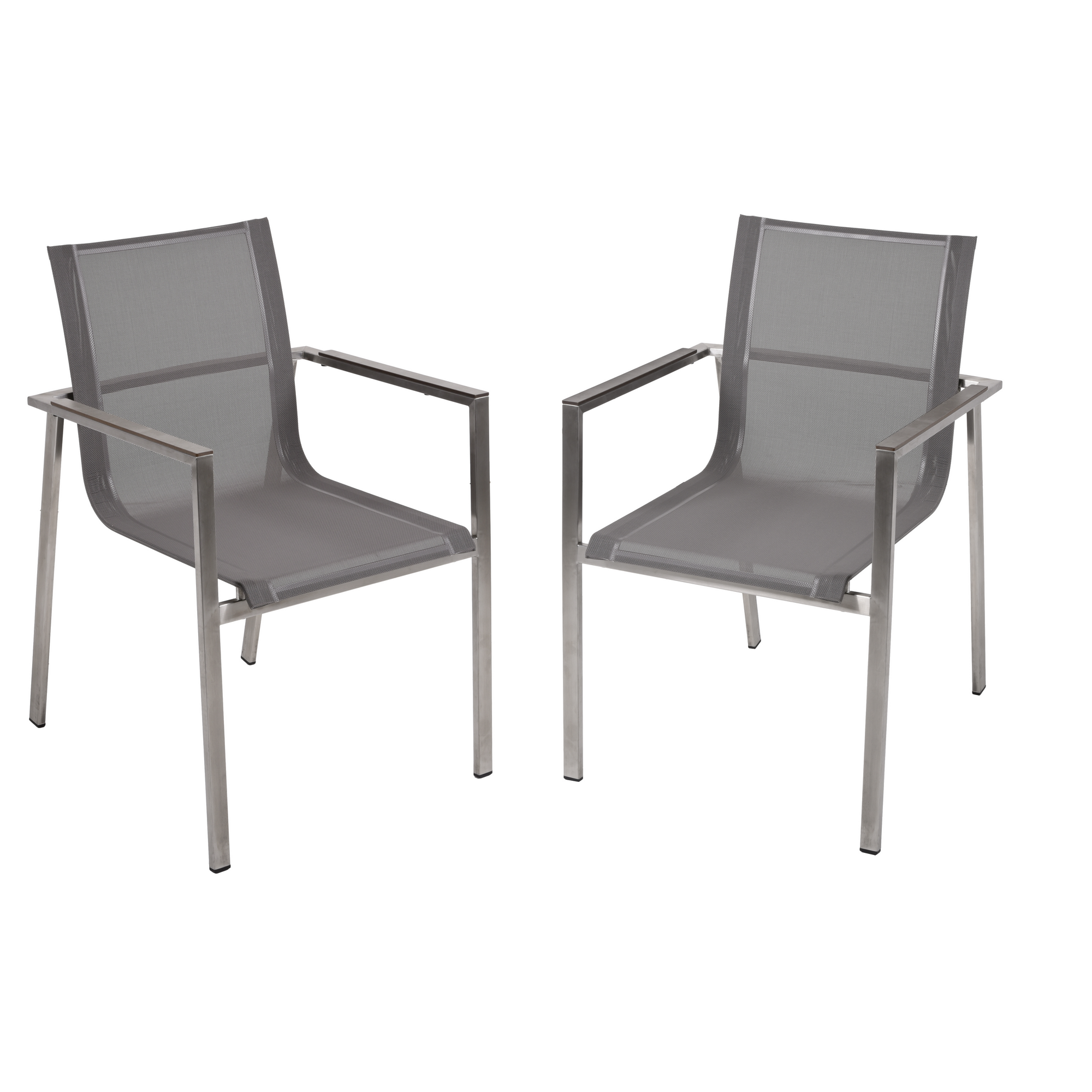 Gartenmöbelset 'Sienna' für 8 Personen Edelstahl